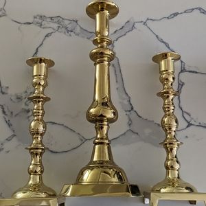 Brass Vintage Candle Sticks